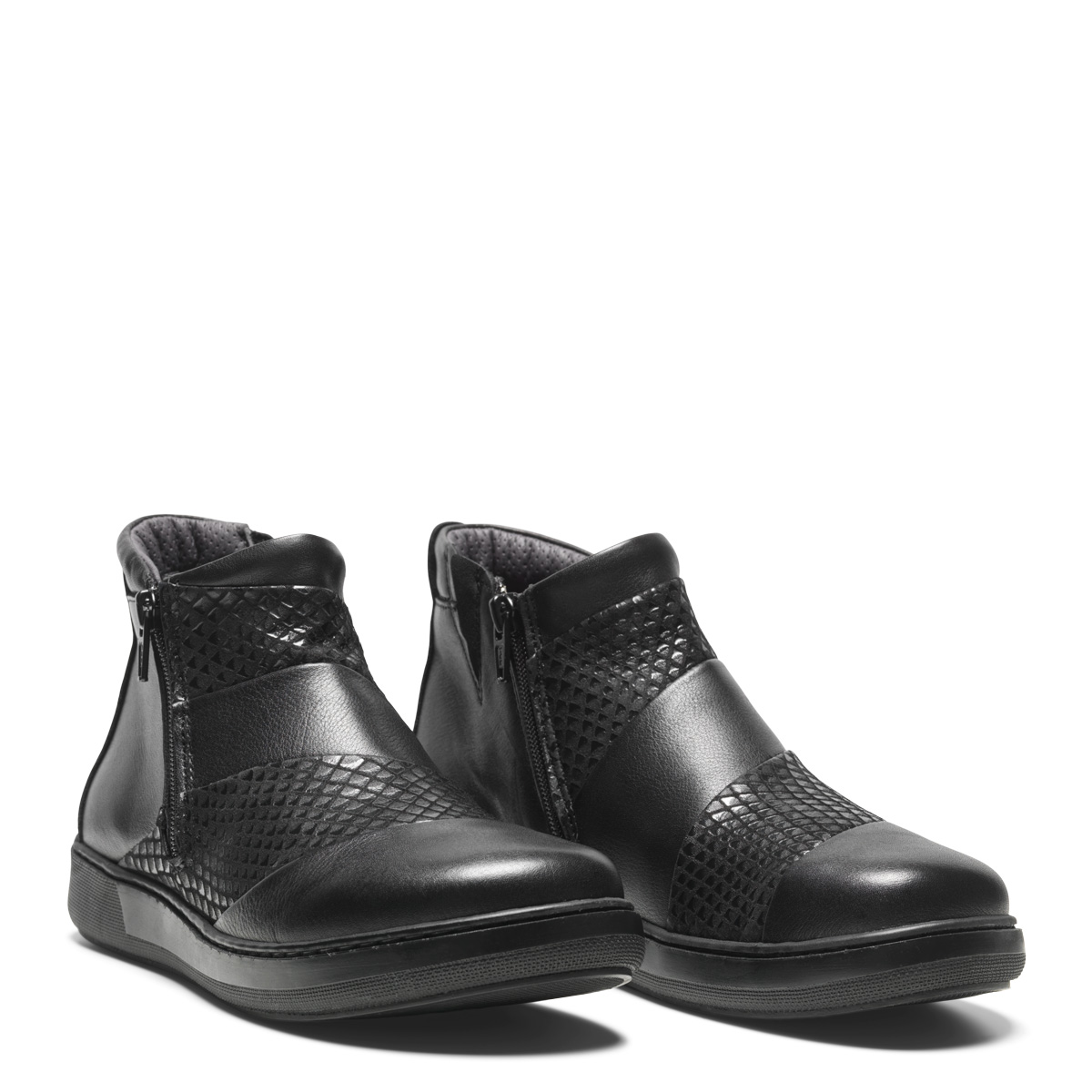 Damestøvle med lav lynlås - Billede 2