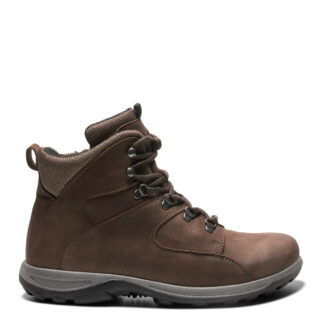 Herrestøvle med snørebånd og lynlås - tex